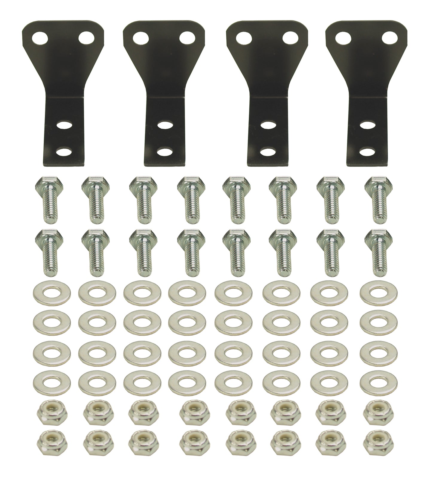 Stacked Plate Cooler 4 Way Mount Bracket Kit