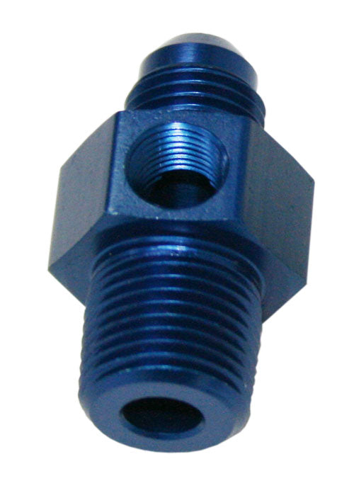 Aeroflow Male NPT to AN With Port