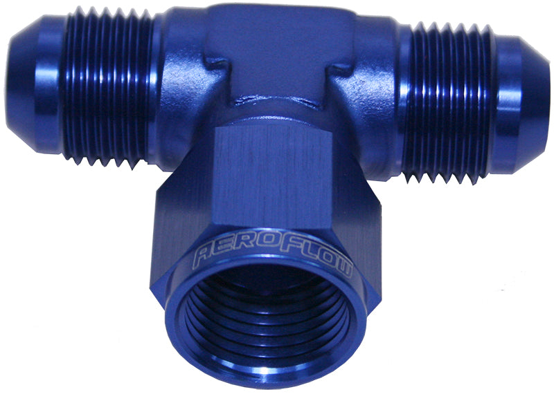 AN Tee Female Swivel Nut On Side Aeroflow