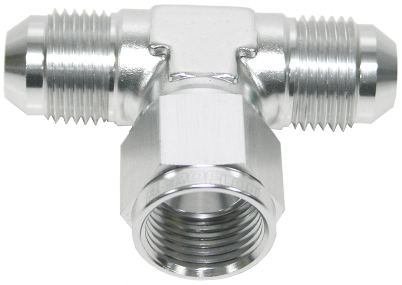 AN Tee Female Swivel Nut On Side Aeroflow
