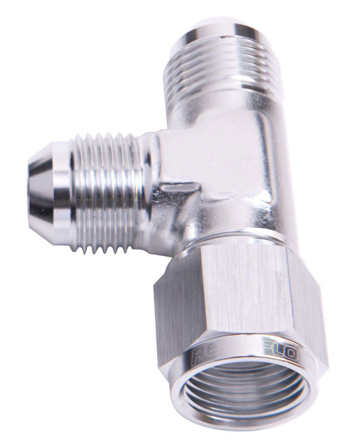 AN Tee Female Swivel Nut On Run Aeroflow