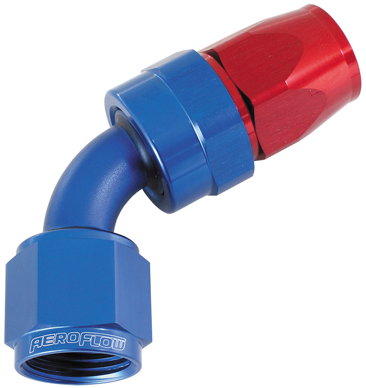 60 Deg Teflon Hose End Aeroflow