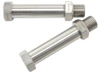 Stainless Steel Through Frame Fitting