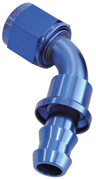 60���� Deg Push Lock Hose End Aeroflow