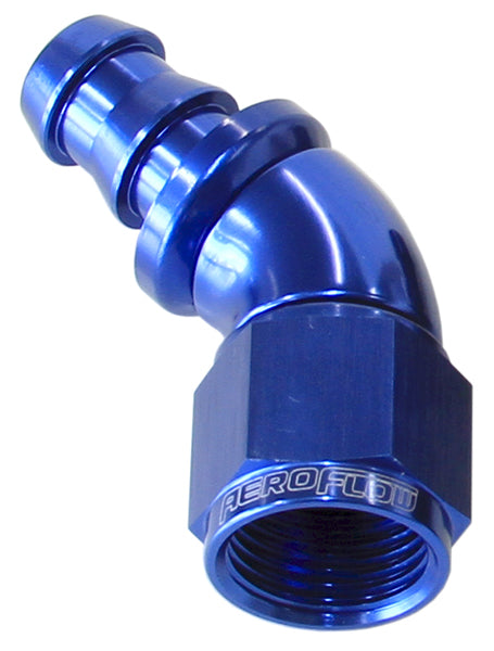 45 Deg Full Flow Push Lock Aeroflow