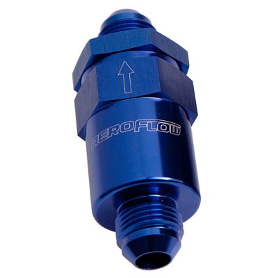 Billet Fuel Filter 30 Micron Bronze Filter Aeroflow
