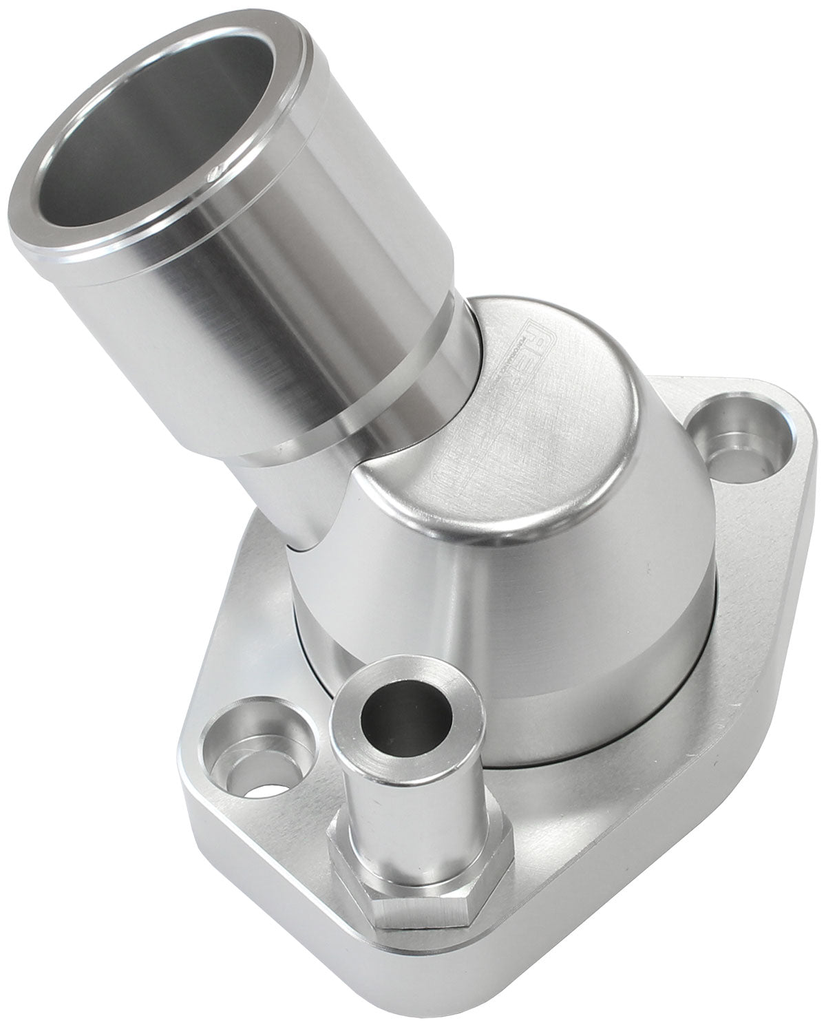 Billet 45° Swivel Thermostat Housing, Ford 289, 302 and 351 Windsor V8.