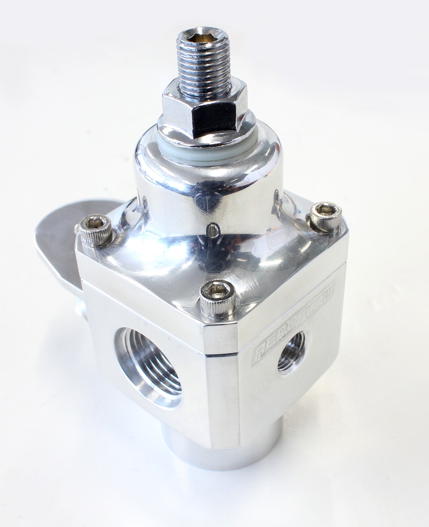 Billet 2-Port Carburettor Fuel Pressure Regulator -8 ORB