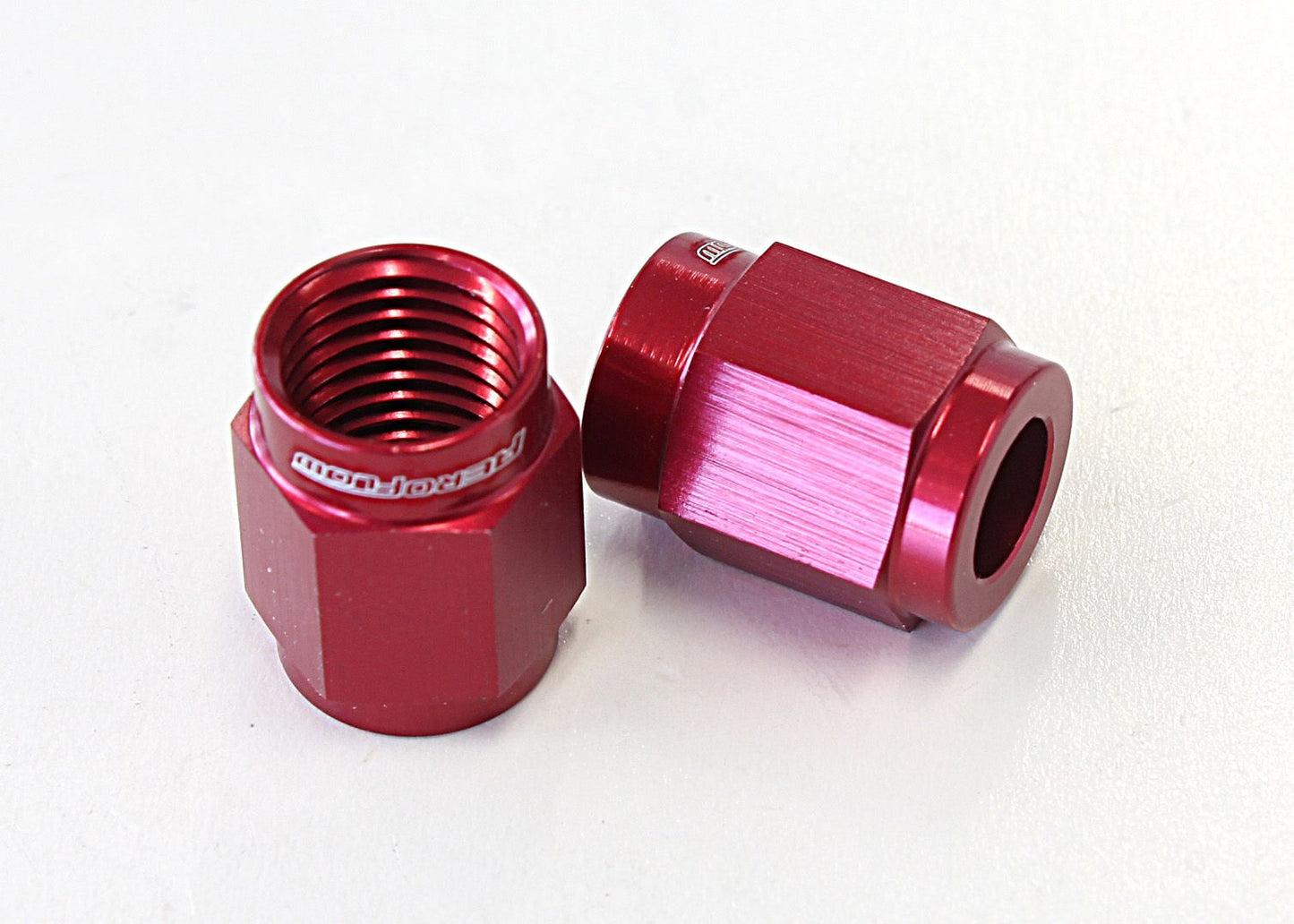 Aluminium Tube Nut (2 Pack) Aeroflow