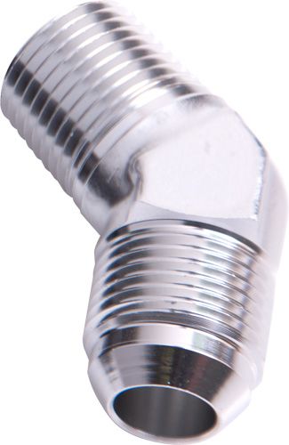 45 Deg Male NPT To AN Adapter Aeroflow