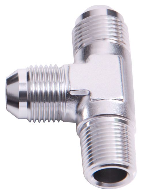 AN Tee with NPT On Run Aeroflow