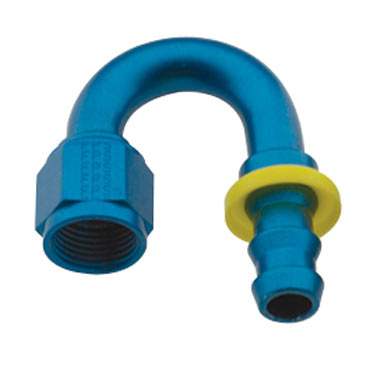 180 Deg 8000 Series Push Lock Hose End Fragola