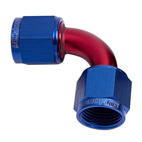 90 Deg Female Flare Swivel Union Aeroflow