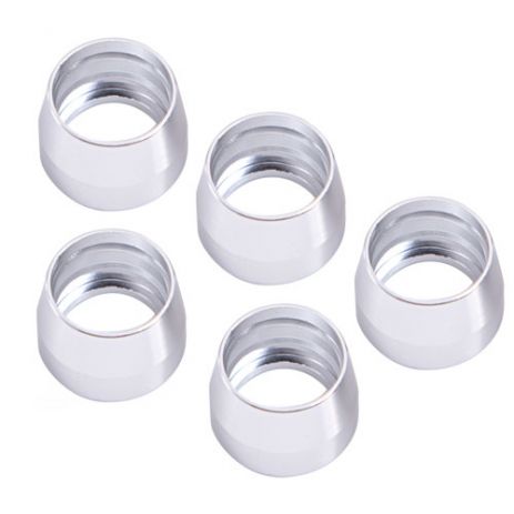 Teflon Alloy Olive 5 Pack Aluminium Aeroflow