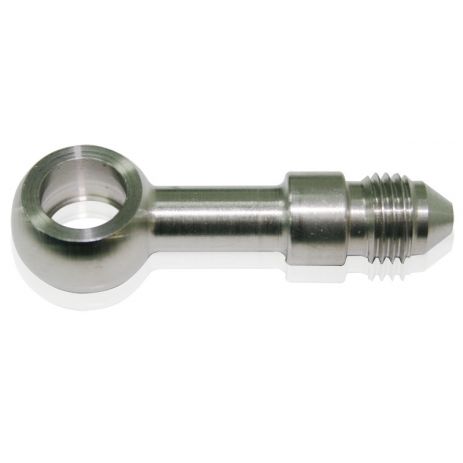 Stainless Steel Long Banjo to Male AN