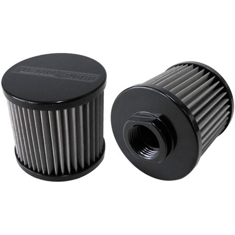 Aeroflow Stainless Steel Billet Breather with Female Thread