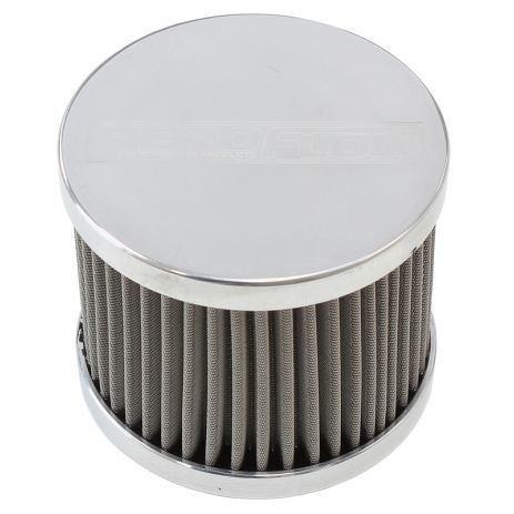 Aeroflow Stainless Steel Billet Breather with Female Thread