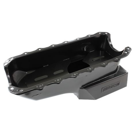 Aeroflow Super Oil Pan - Black VB-VT With Holden 253-304-308 6.5L