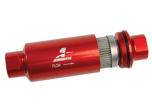 SS Series 100-Micron Fuel Filter -10 ORB Ports  Aeromotive