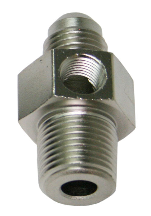 Aeroflow Male NPT to AN With Port