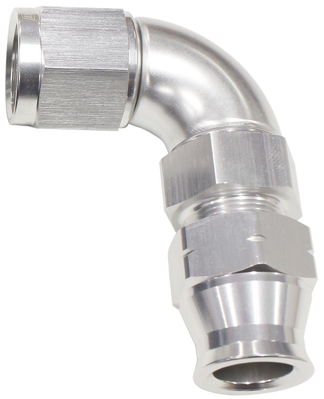 90 Deg Hard Line to Female Adapter with Olive Aeroflow