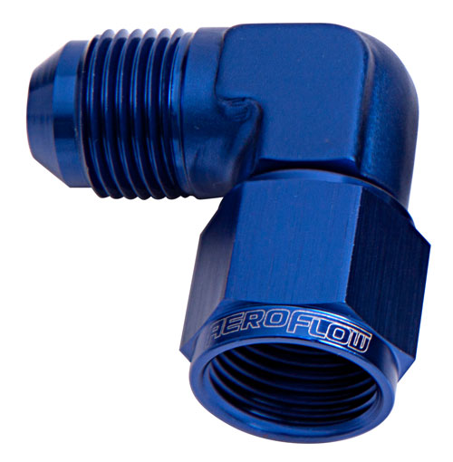 90 Deg Male/Female Flare Swivel Aeroflow