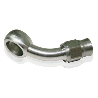 45 Deg Stainless Steel Banjo to PTFE Hose