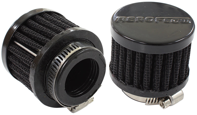 Breather Filter 1-3/8" (34mm) O.D. x 1-1/8" (28.5mm) High, 9/16" (14.2mm) Flange Inside Diameter