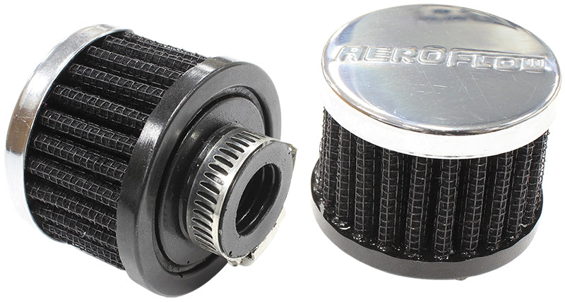 Breather Filter 2" (50.8mm) O.D. x 1-1/2" (38mm) High, 1/2" (12.7mm) Flange Inside Diameter