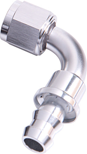 90 Deg Push Lock Hose End  Aeroflow