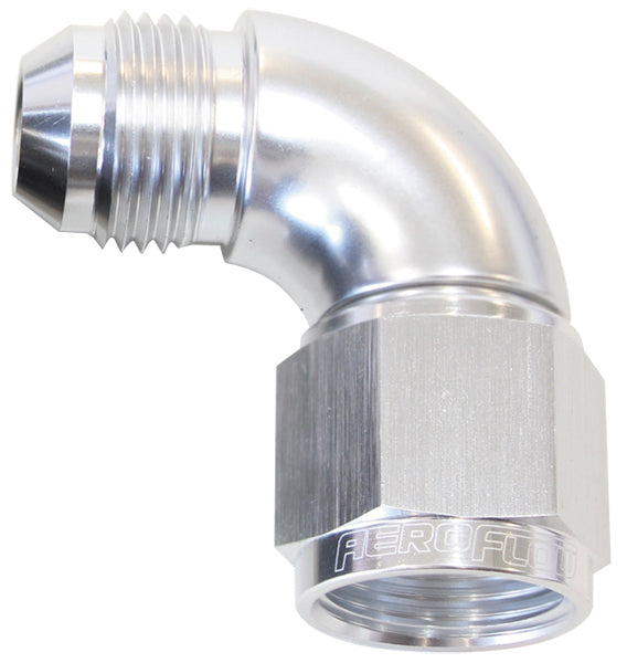 90 Deg Full Flow Male/Female Flare Aeroflow