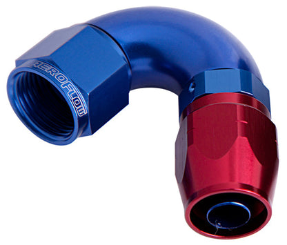 120 Deg Cutter Style Full Flow Swivel Hose End Aeroflow
