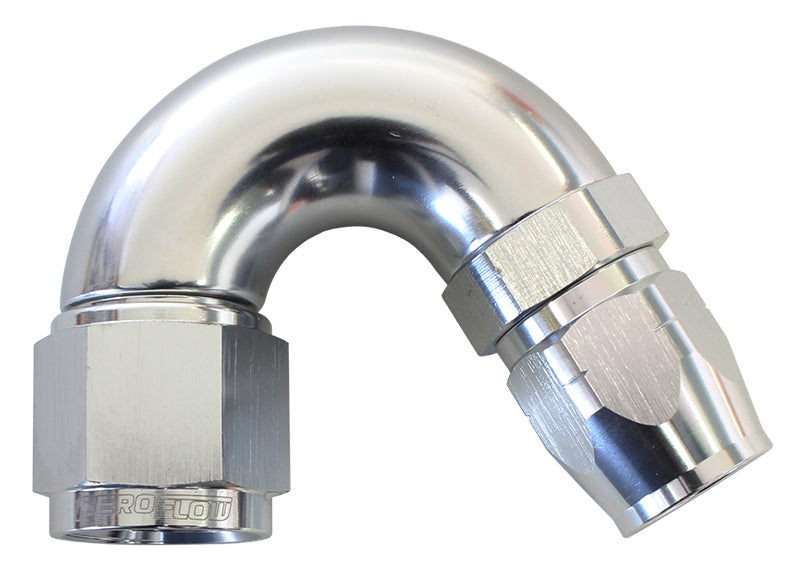 150 Deg Cutter Style Full Flow Stepped Swivel Hose End Aeroflow