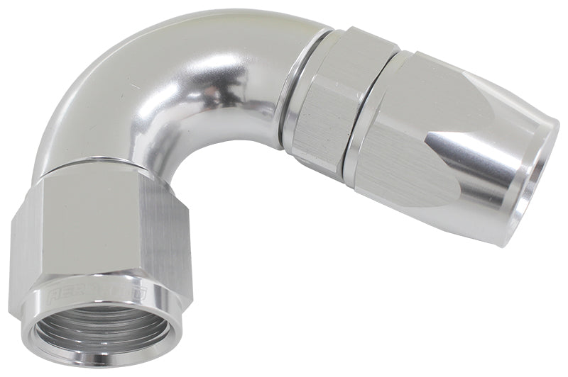 120 Deg Full Flow PTFE Hose End Aeroflow
