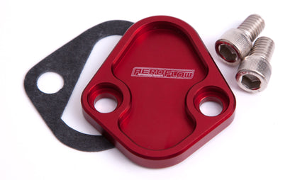 Aeroflow Billet Fuel Pump Block-Off Plate