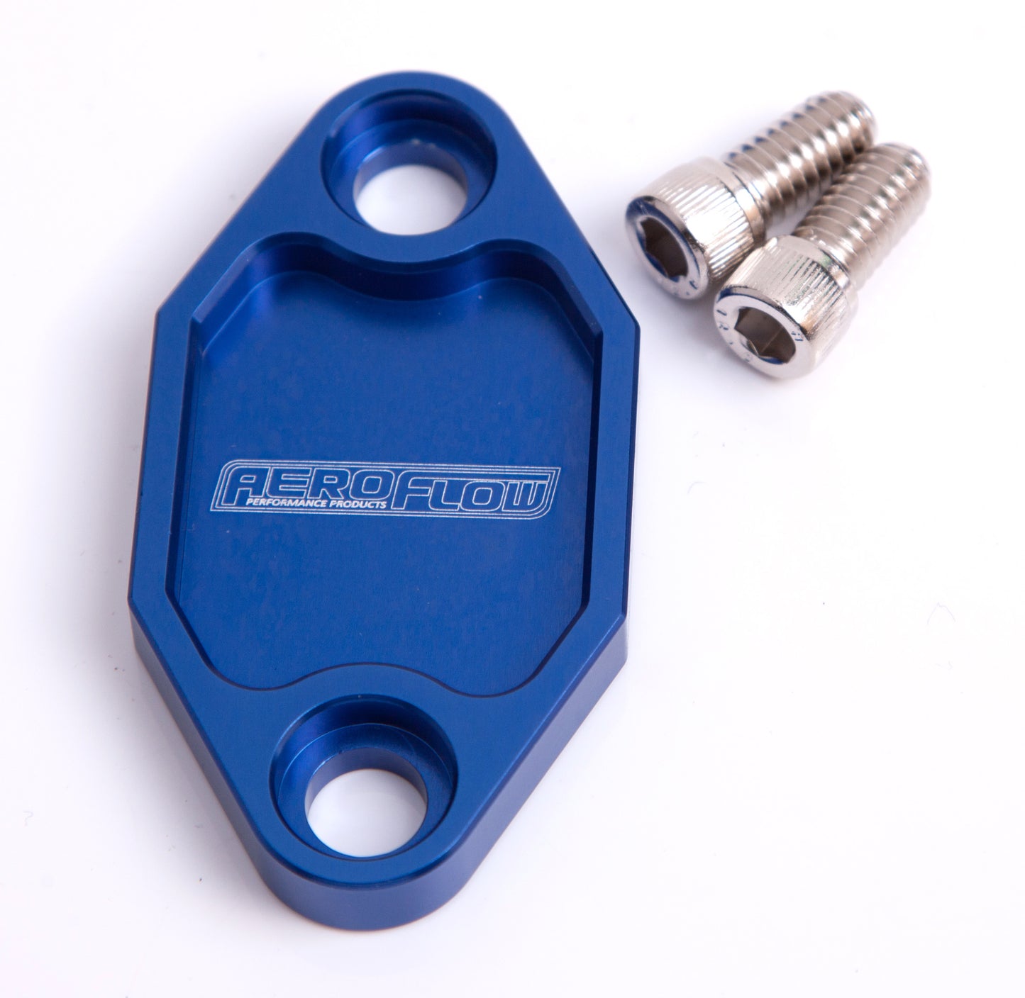 Aeroflow Billet Fuel Pump Block-Off Plate