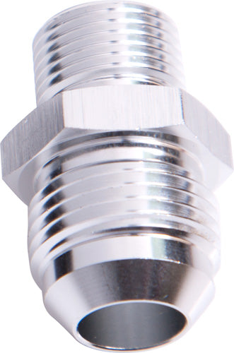Metric to Male Flare Adapter Silver Aeroflow