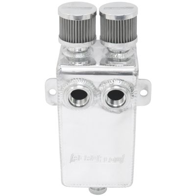 1L Universal Dual Breather/Catch Can Tank