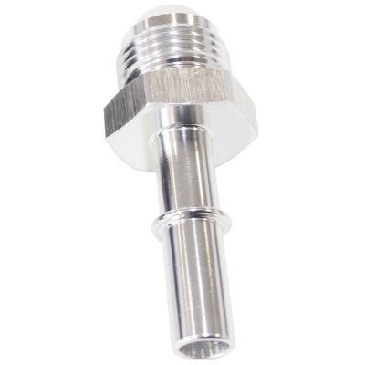 Push-In EFI Fuel Fitting  Male Hard Tube Blue Finish Aeroflow