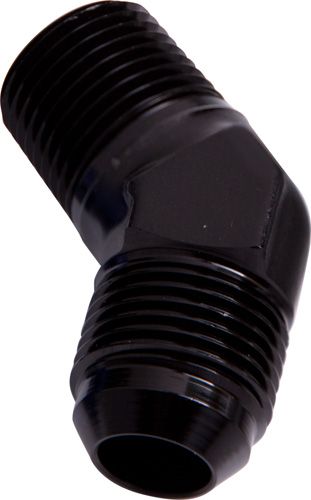 45 Deg Male  NPT To AN Adapter Aeroflow
