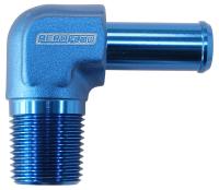90 Deg Male NPT to AN Hose Barb
