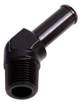 45 Deg Male NPT to AN Hose Barb