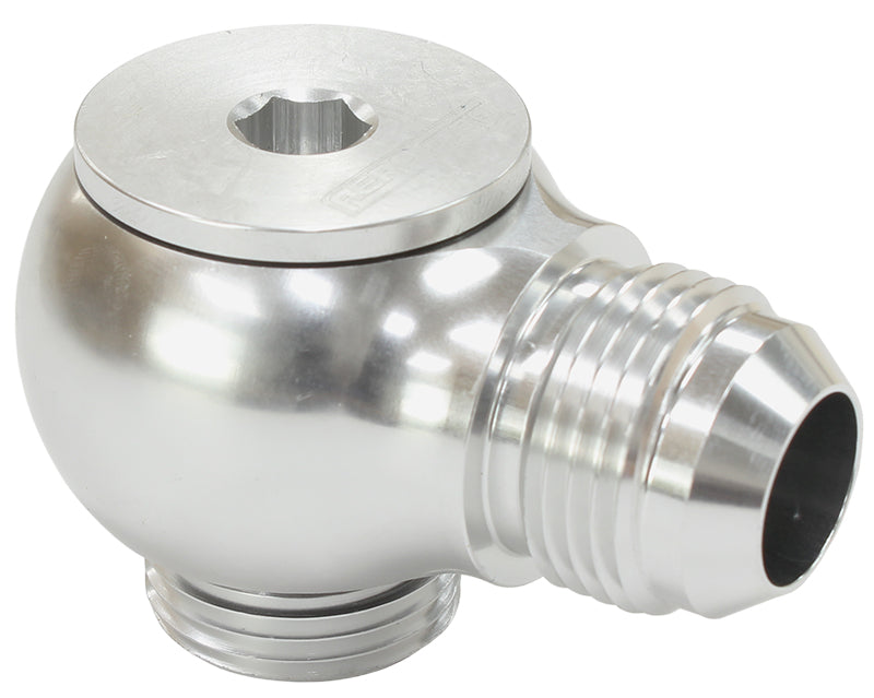 90 Deg Low Profile ORB to AN Male Adapter Aeroflow