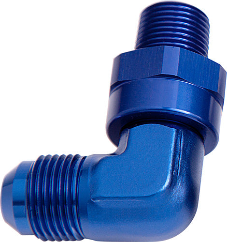 90 Deg NPT Swivel to AN Male Aeroflow
