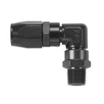 90 Deg Cutter Style Low Profile ORB to Swivel Hose End