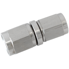 Straight Female S/S Swivel Coupler Aeroflow