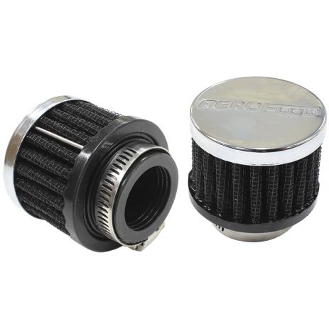 Breather Filter 1-3/8" (34mm) O.D. x 1-1/8" (28.5mm) High, 9/16" (14.2mm) Flange Inside Diameter
