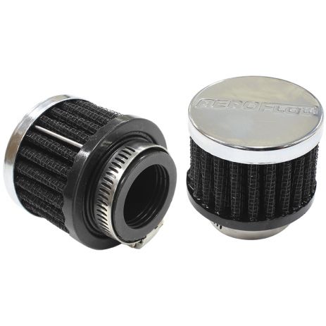 Breather Filter Chrome Top Aeroflow