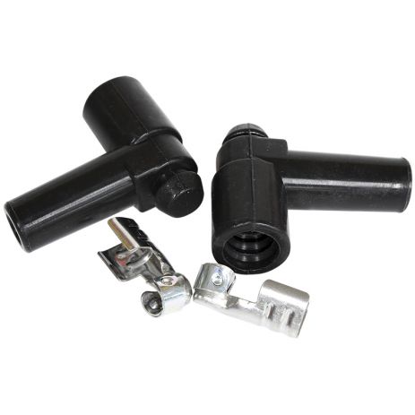 Aeroflow 90��������� Ignition Lead HEI Cap Boots & Terminals (2 pack)