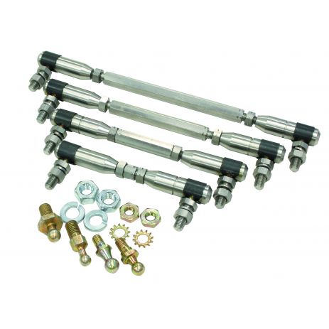 Carburettor Linkage Arm Stainless Steel  1/4" Ball Size Aeroflow